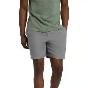Onia Classic Pull On Linen Short 6 Inch - Small - New With Tags - Charcoal Gray